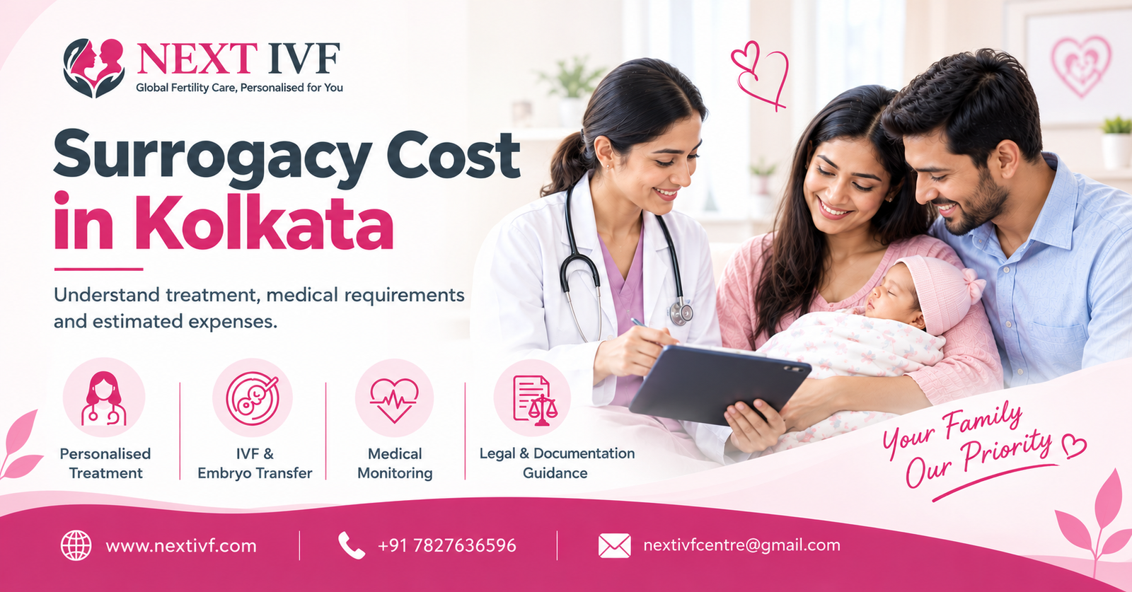 Surrogacy Cost in Kolkata